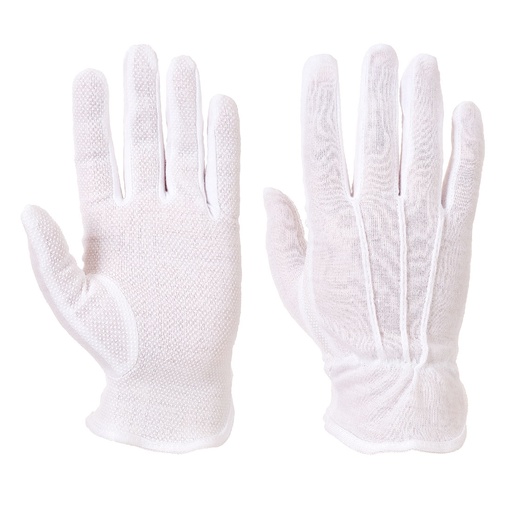 Guanti in cotone Liner 24 con microdot in PVC