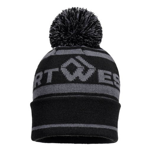 Striped Bobble Hat