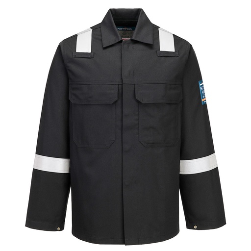 Giacca ignifuga per saldatura Bizweld Work Iona con bande riflettenti