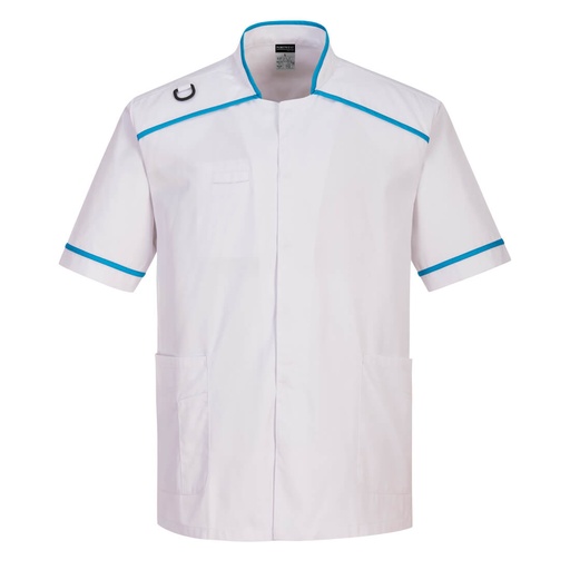 Casacca medicale elasticizzata da uomo