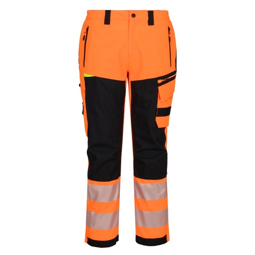 Pantaloni impermeabili alta visibilità DX4 classe 1/2