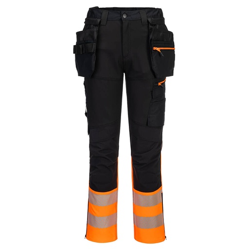 Pantaloni Craft alta visibilità DX4 con tasche holster staccabili classe 1