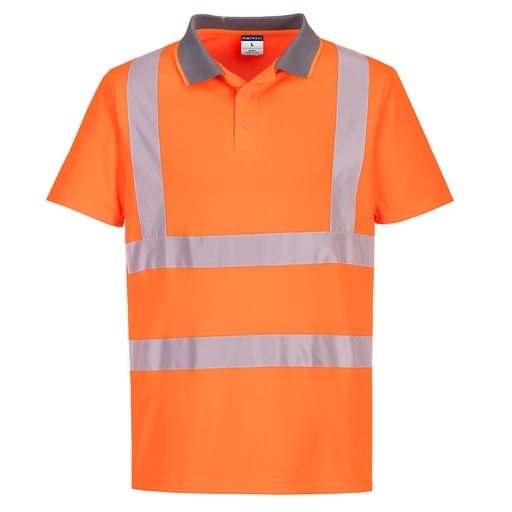 Polo manica corta alta visibilità Eco classe 2 (conf. 6 pz)