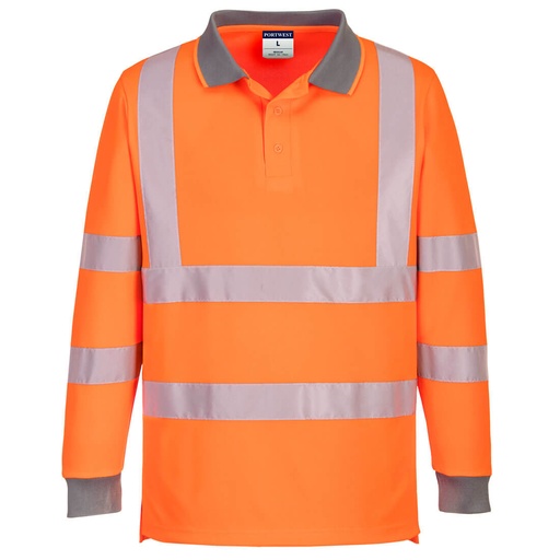 Polo manica lunga alta visibilità Eco classe 3 (conf. 6 pz)