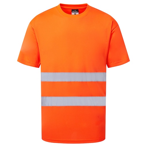 T-shirt manica corta alta visibilità ES1 Essential classe 1/2