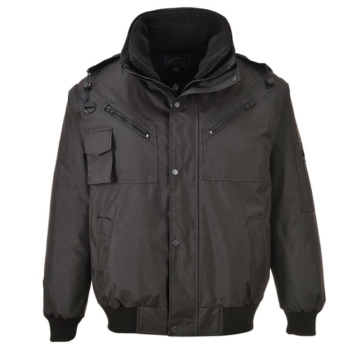 Giubbotto bomber impermeabile 3 in 1