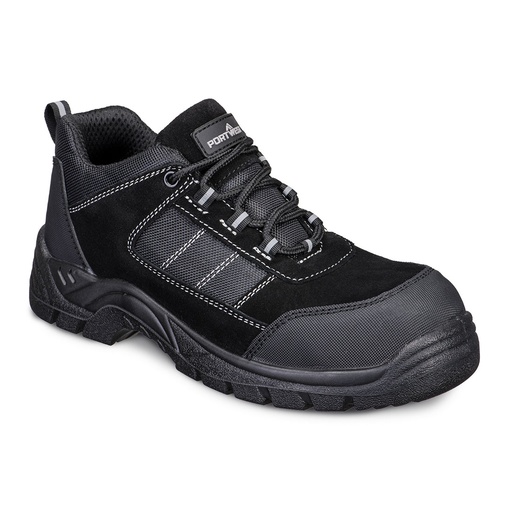 Scarpa antinfortunistica bassa tessuto e scamosciato composito S1 SR FO