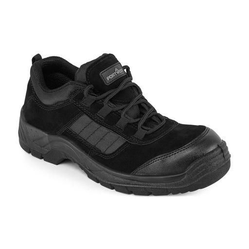 Scarpa antinfortunistica bassa scamosciata stile hiker puntale in composito S1 SR