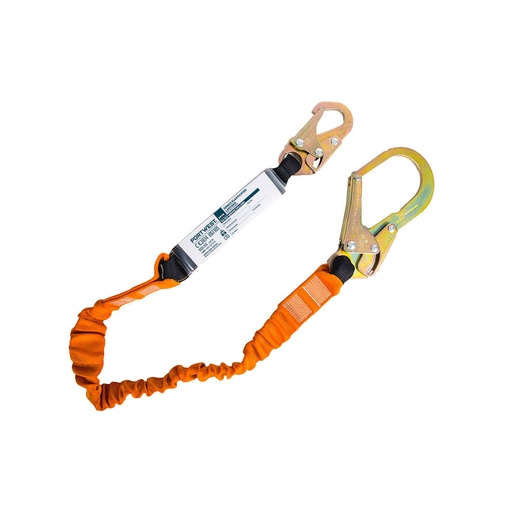 Cordino singolo 1,8 m 140 kg con assorbitore di energia