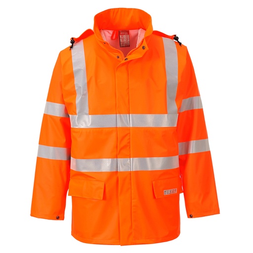 Giacca impermeabile ignifuga alta visibilità Sealtex Flame classe 3