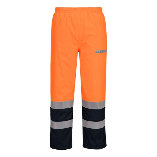 Pantaloni invernali ignifughi multinorma alta visibilità Bizflame Rain+ classe 2