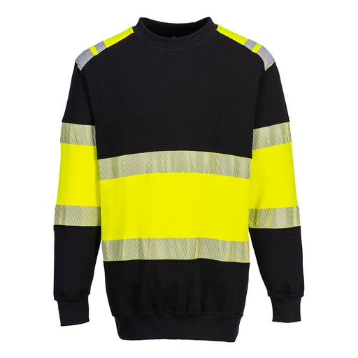 Felpa ignifuga alta visibilità PW3 Modaflame classe 1