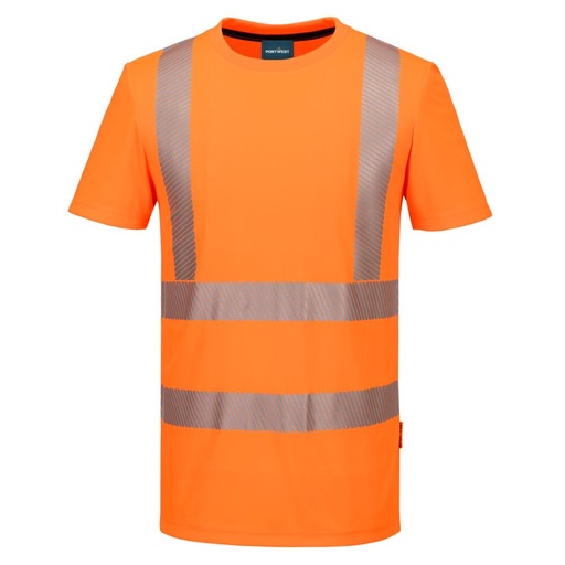 T-shirt manica corta alta visibilità KX3 Sports classe 2