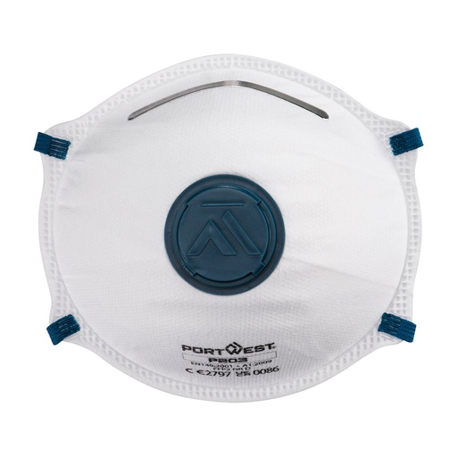 Mascherina FFP2 con valvola Dolomite (conf. 10 pz)