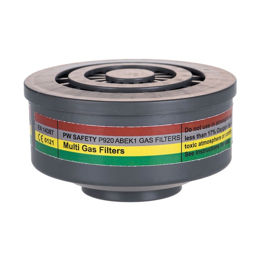 Filtro antigas ABEK1 attacco speciale filettato (conf. 4 pz)