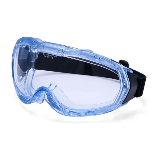 Occhiali a maschera ventilati Ultra Safe antigraffio e antiappannamento