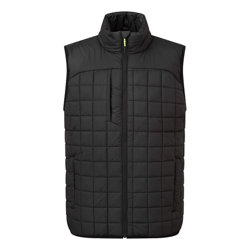 Gilet trapuntato a riquadri PW3