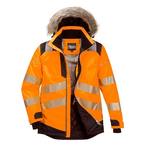 Giacca parka invernale alta visibilità PW3 classe 3