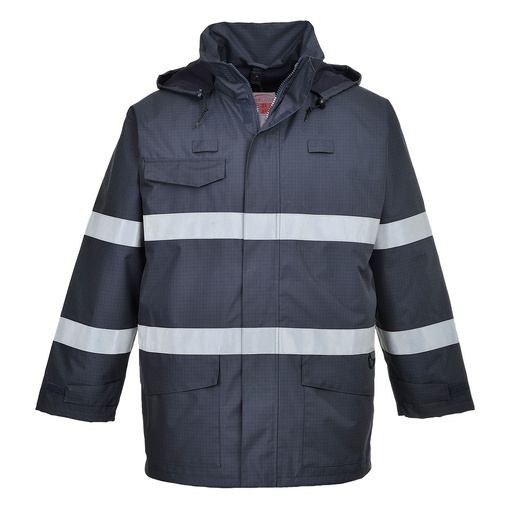 Giacca impermeabile ignifuga antistatica Bizflame Rain