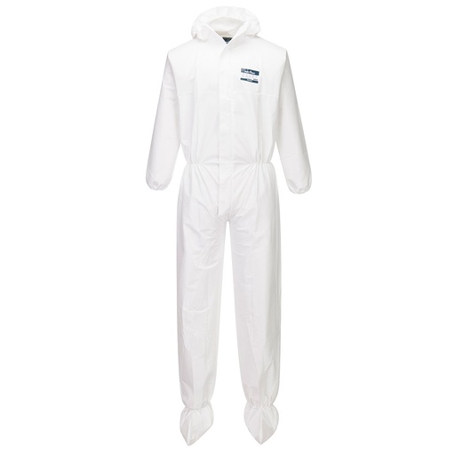 BizTex Microporous Coverall with Boot Covers Type 5/6